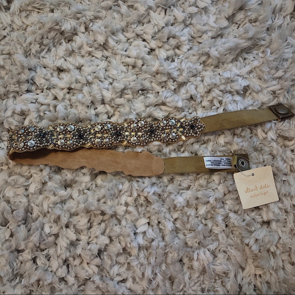Altar’d state beaded belt